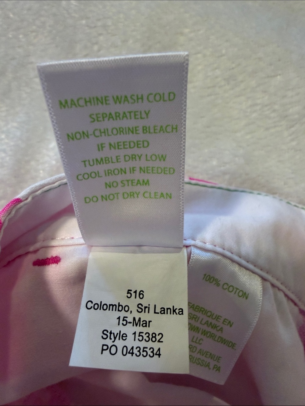 Lilly Pulitzer Pop Pink Tusk In Sun Buttercup Scallop Hem Shorts Elephant Print - Picture 8 of 8